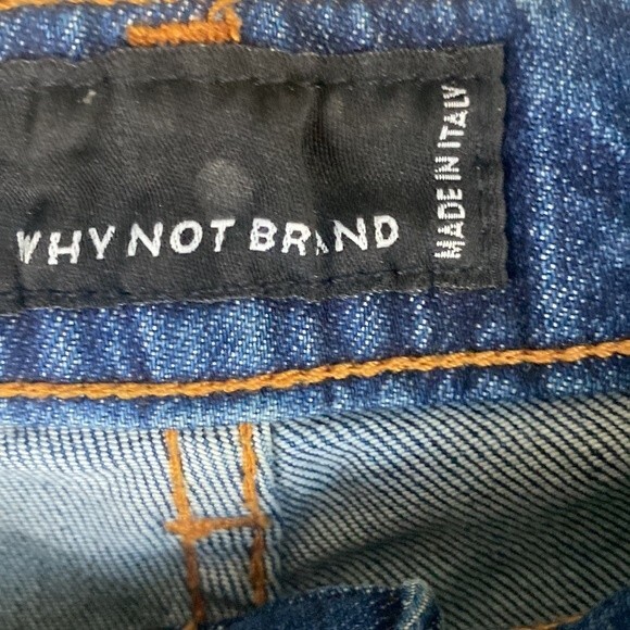 Italian why not brand Memphis distressed 33 womens stretchy Jean pants - Picture 8 of 12